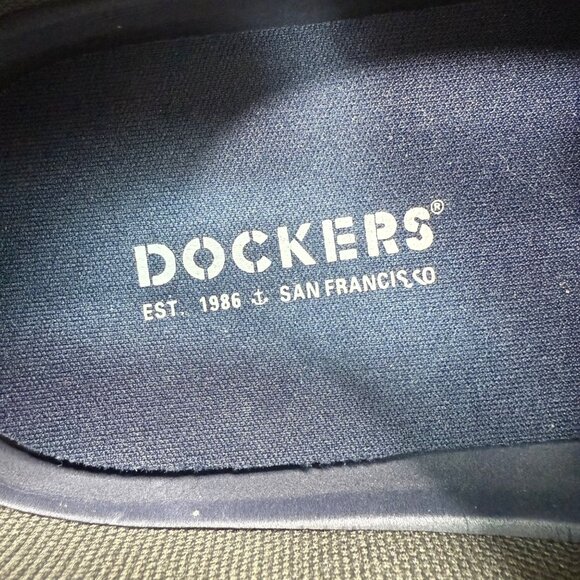 Dockers Mens Size 9.5W Gray Sneakers Casual Shoes - Picture 4 of 9